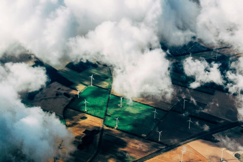 Atmosphere showing the importance of greenhouse effect